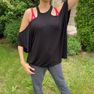 ⭐️ ASOS Cold Shoulder Racerback Top